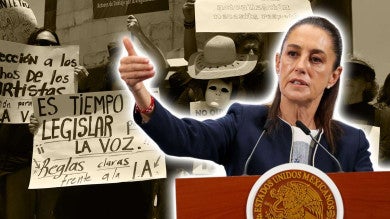 Ofrece Sheinbaum proteger derechos de los actores de doblaje ante IA