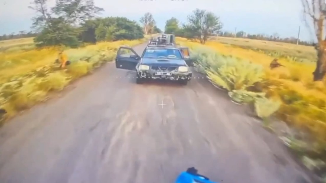 Asi es cómo los drones FPV rusos no dejan escapatoria a las fuerzas ucranianas (video)