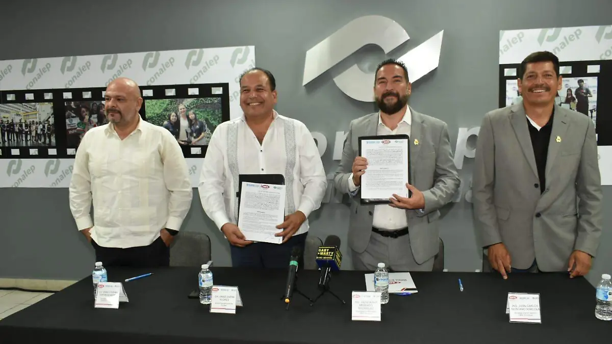 Conalep y CMIC firman convenio de colaboración en pro de los futuros profesionales técnicos