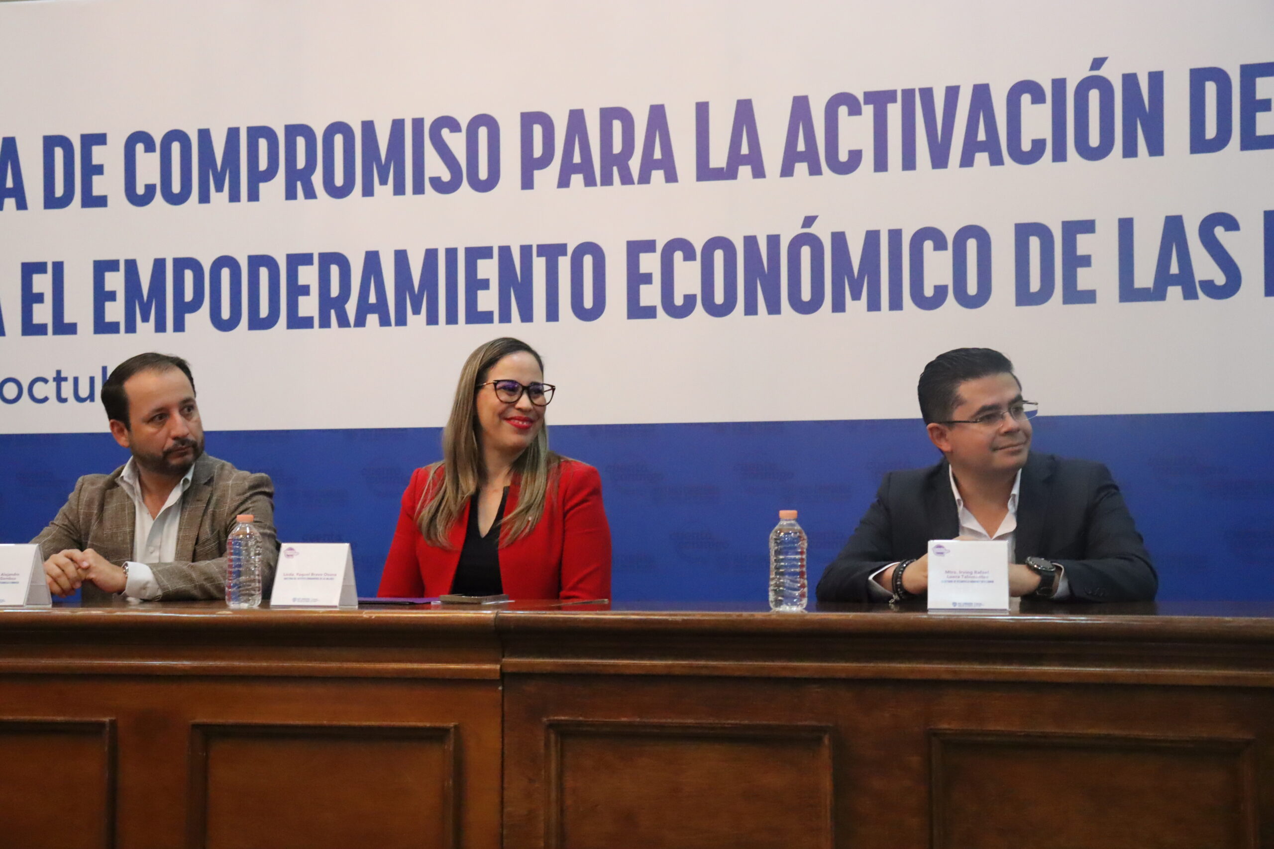 Firma ICHMujeres compromiso para impulsar el empoderamiento económico de las mujeres