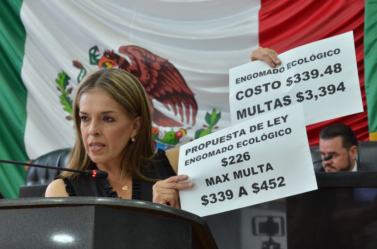 Diputada Xóchitl Contreras pone freno al negocio del engomado ecológico