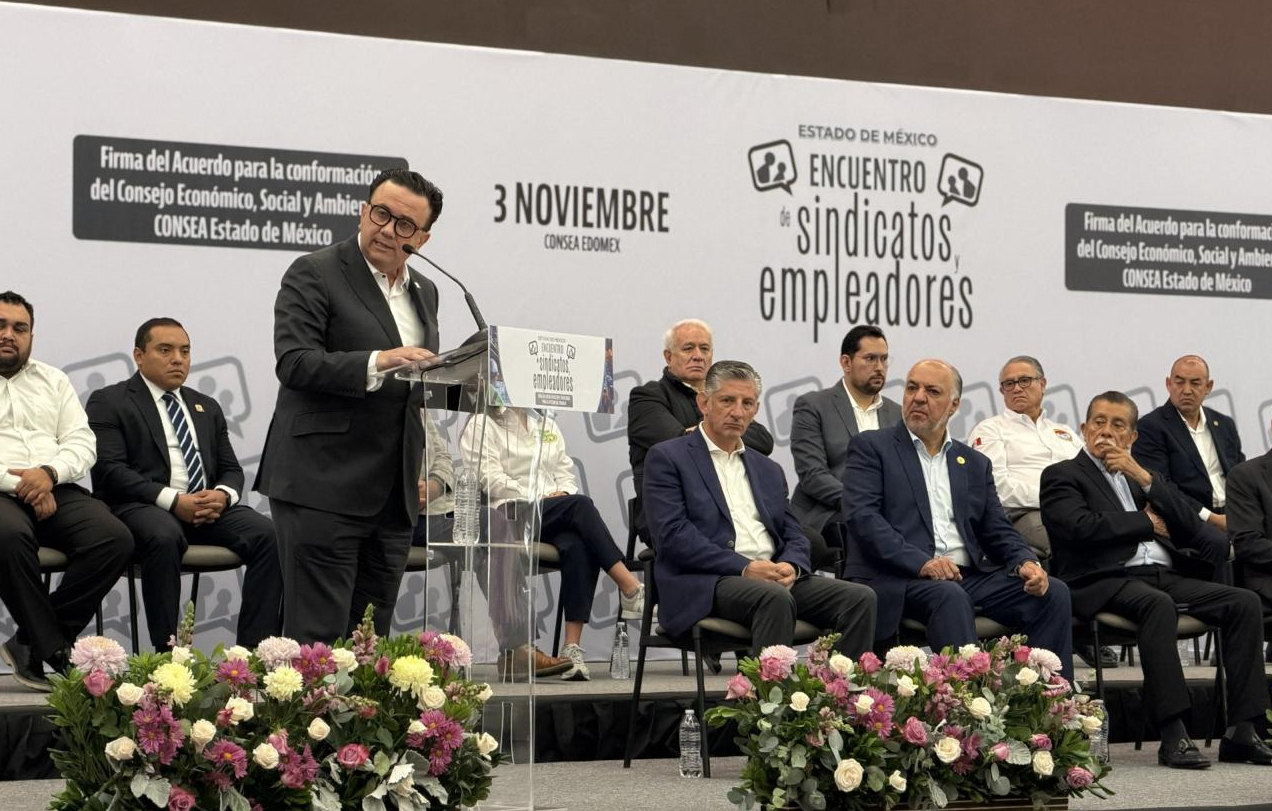 ACUERDO HISTÓRICO DE EMPRESARIOS Y TRABAJADORES PARA MEJORAR CONDICIONES DE VIDA CON LA CREACIÓN DEL CONSEJO ESTATAL, SOCIAL, ECONÓMICO Y AMBIENTAL EN EL EDOMEX