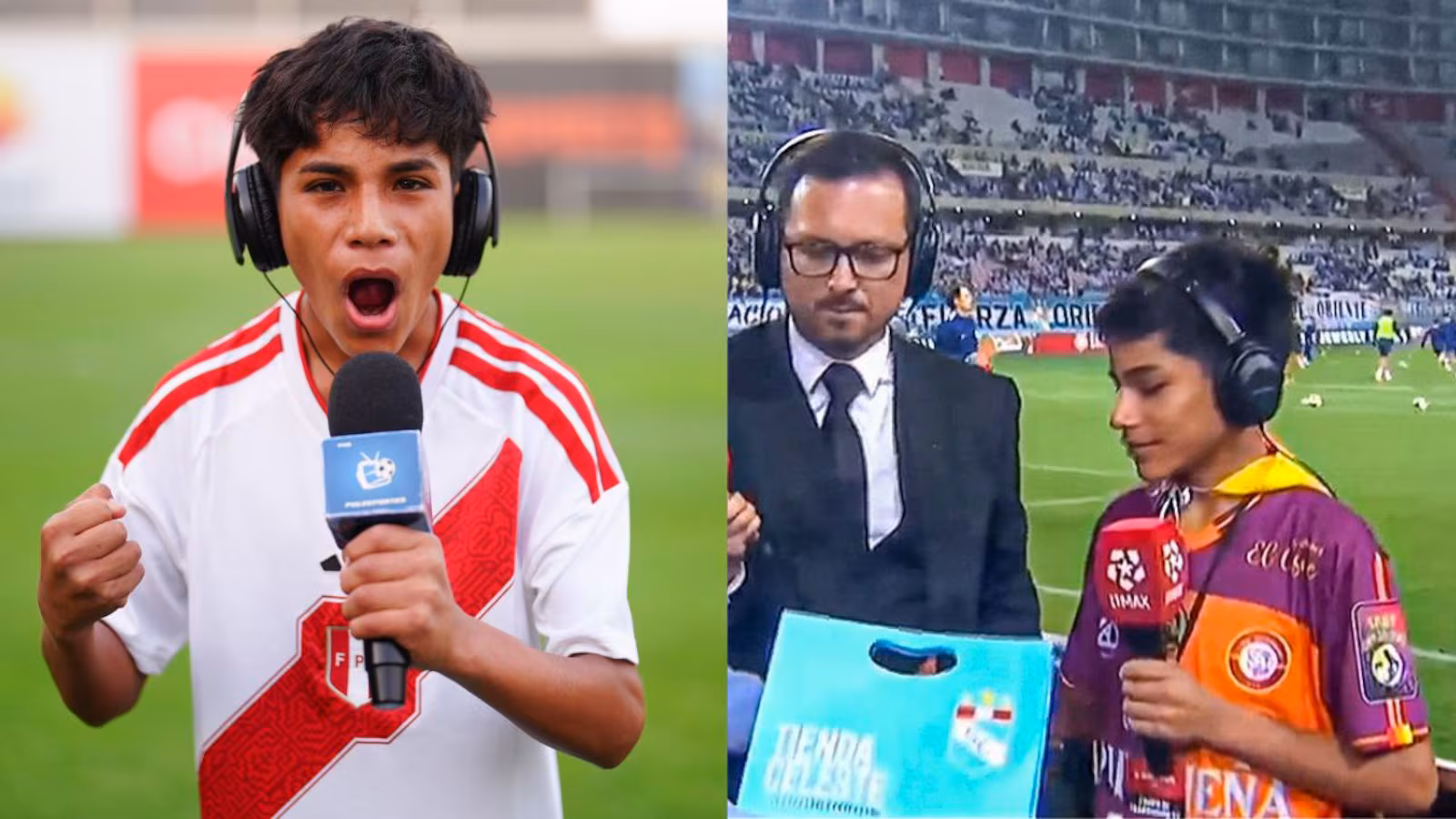 Pol Deportes debuta en TV tras narrar la final de la Libertadores desde un cerro