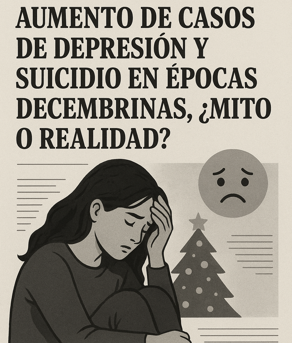 Aumento de casos de depresión y suicidio en épocas decembrinas, ¿mito o realidad?