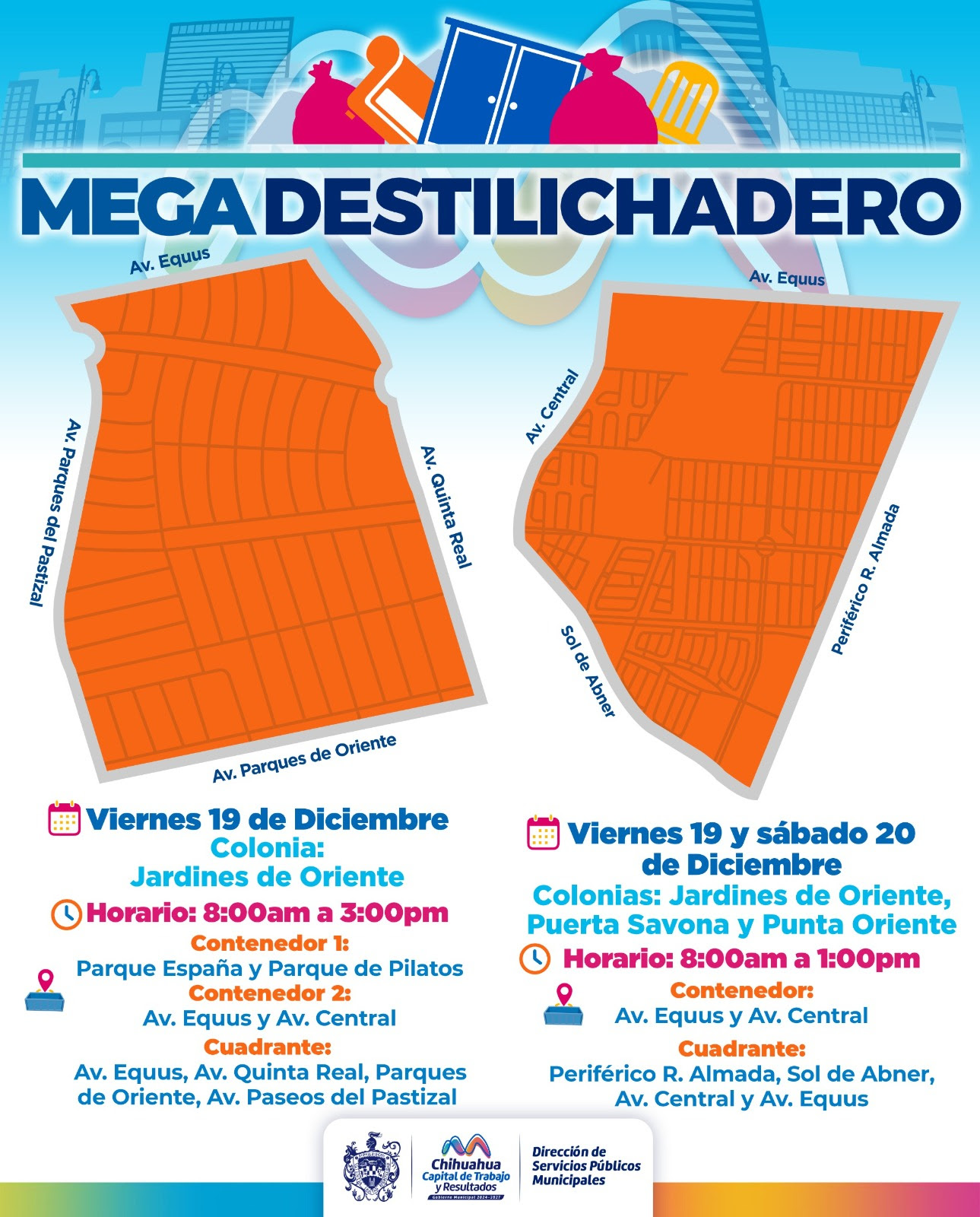 Llegará el Mega Destilichadero este viernes 19 y sábado 20 de diciembre al oriente de la ciudad