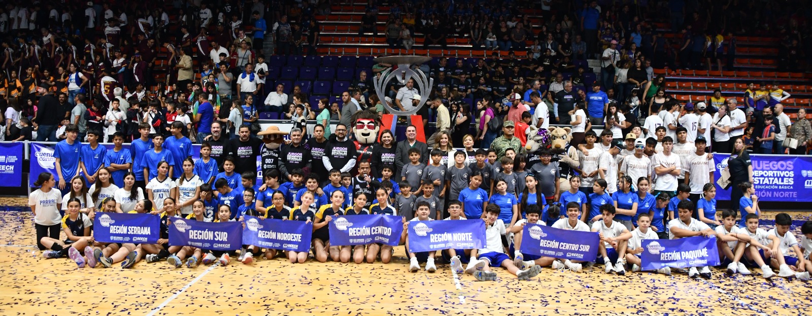 Inician los Juegos Deportivos Estatales de Educación Básica con más de 3 mil participantes