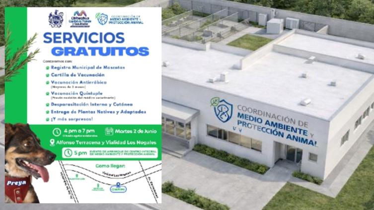 Hoy, arranque de Centro Animal; darán vacunas, plantas y sorpresas