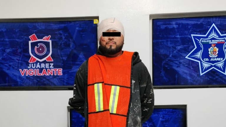 Detienen a Hombre por Atacar a Martillazos a su Expareja en Ciudad Juárez