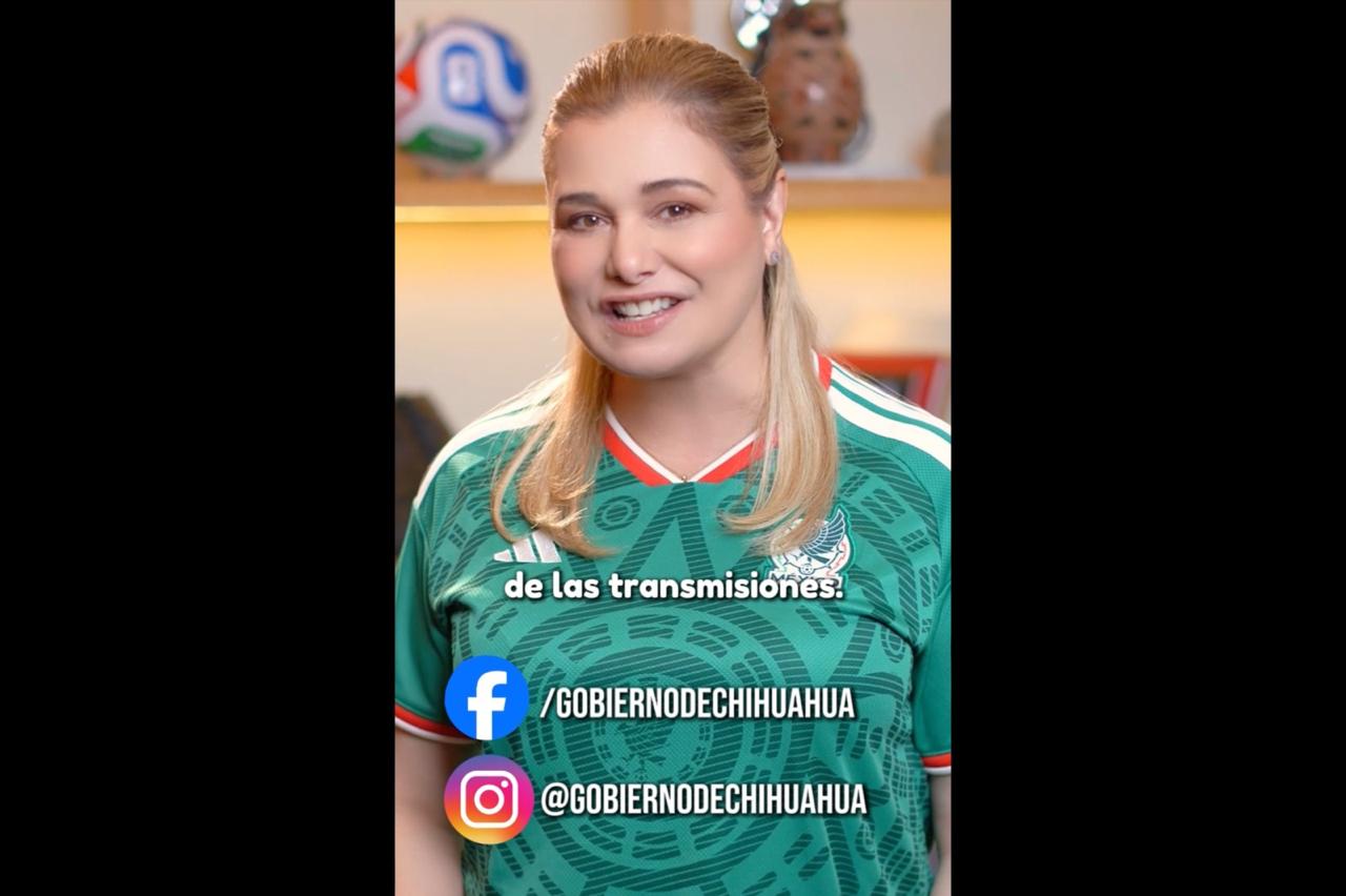 Maru Campos invita a disfrutar de la Fiesta Mundialista 2026 en el estado