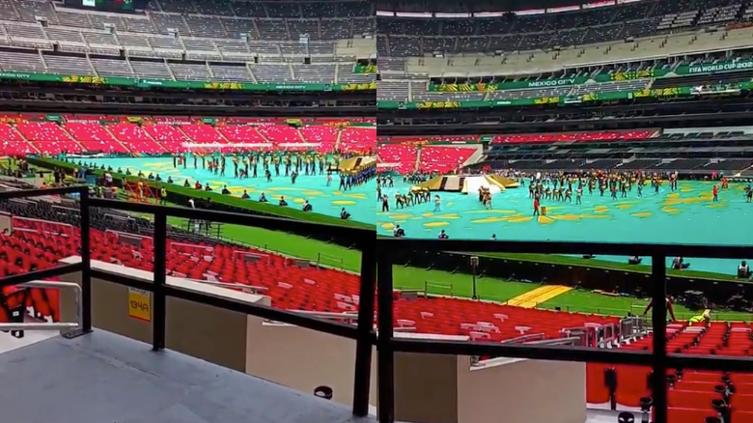 Comienzan ensayos del show de la inauguración del Mundial