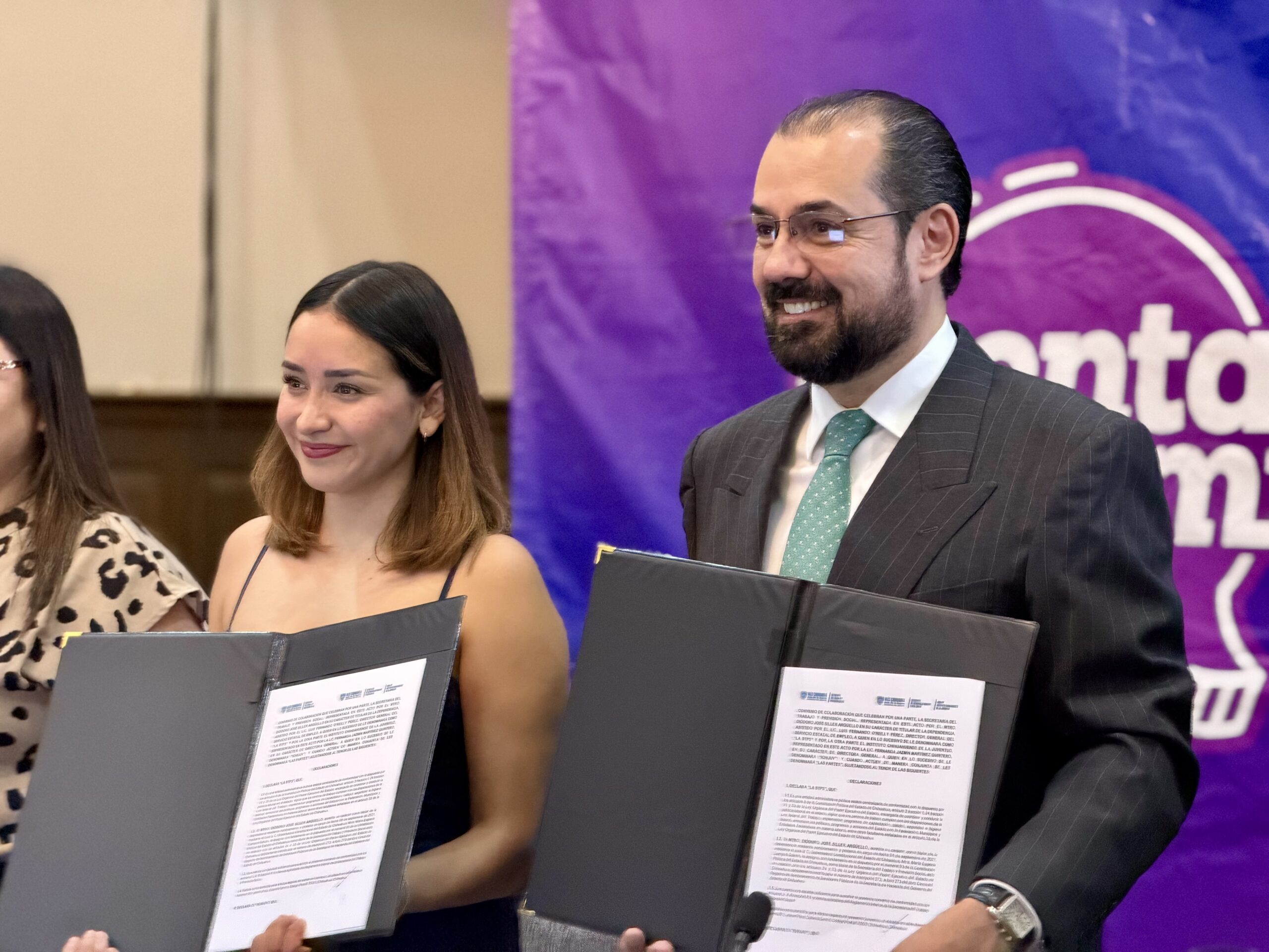 Firman Ichijuv y Secretaría del Trabajo convenio para ampliar oportunidades laborales a las juventudes