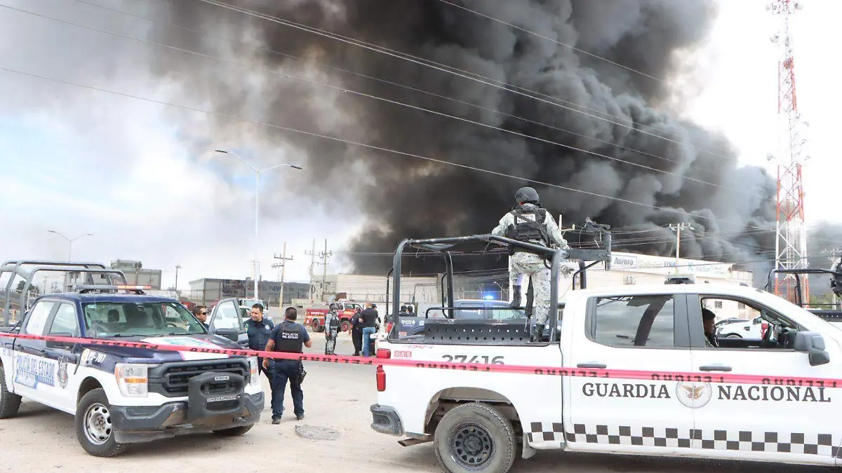 Policiaca domingo, 26 de abril de 2026 Incendio al sur Chihuahua: Combaten el fuego corporaciones de los tres niveles de gobierno