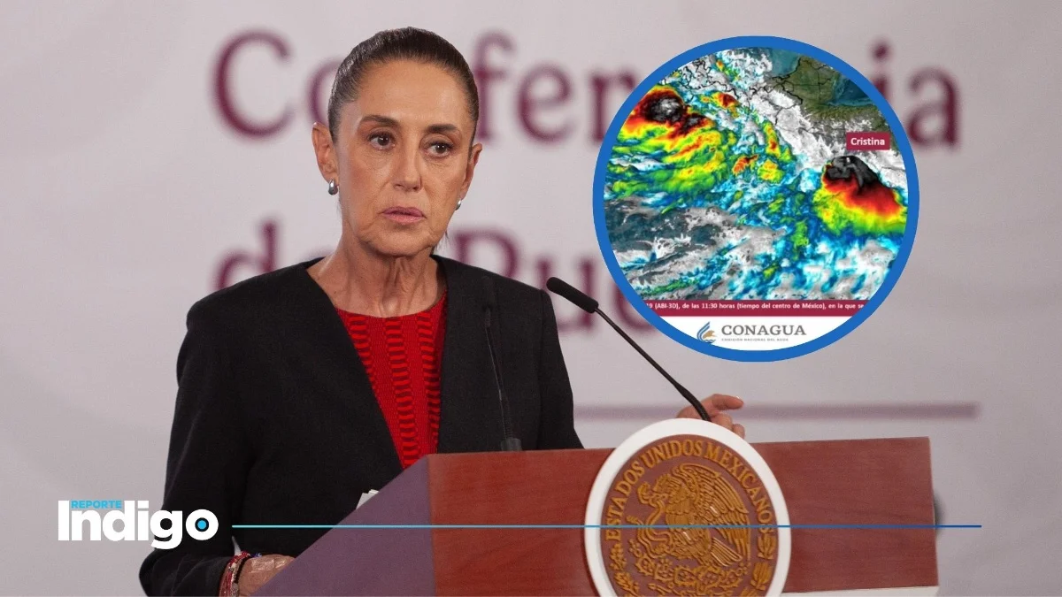 Claudia Sheinbaum alerta a población de Guerrero y Oaxaca por tormenta tropical Boris