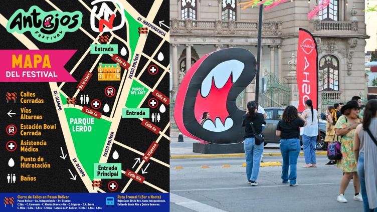 Cerrarán calles del Centro este «finde» por Antojos; ve vías alternas